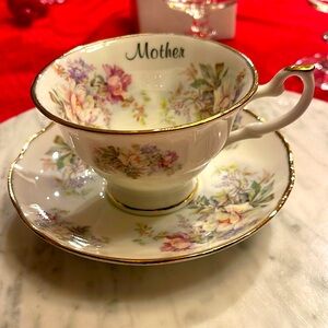 Royal patrician “Mother” tea cup and saucer
